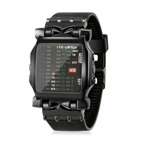 Waterproof Led Digital Men's Wrist Watch