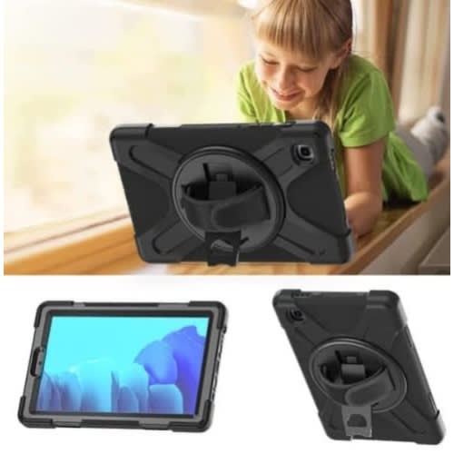 Elite Rugged 3 Layer Armor Case Cover For Samsung Galaxy Tab A7 Lite 8.7" Sm-t225/t220 Pro