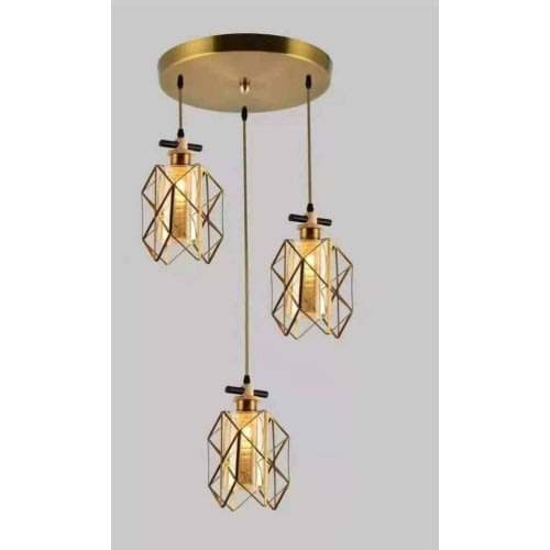 Chandelier Celling Light - Gold -4×5 Meter -4FT