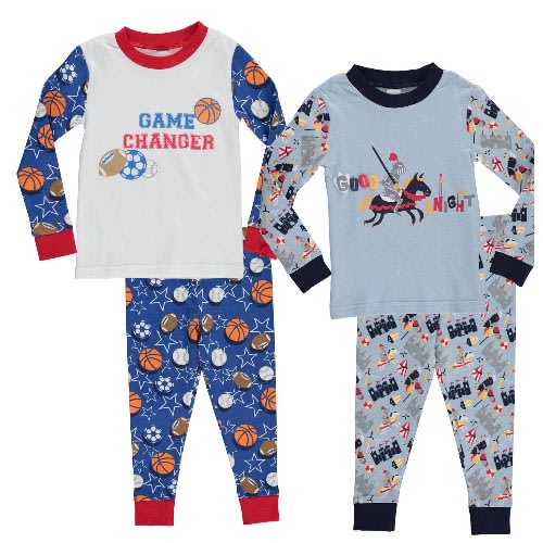 Game Changer Boys Slim Fit Pyjamas Sleepwear ( Size Run Small - Order 2 Sizes Up )