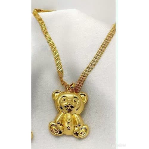 Necklace And Pendant Chain - Gold