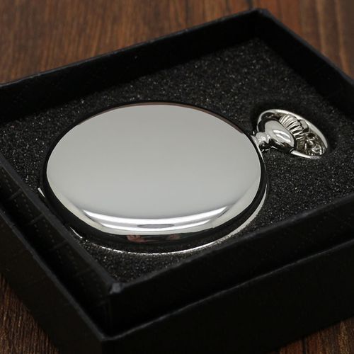 Quartz Pocket Watch  Steel Pendant  Men Women Gifts
