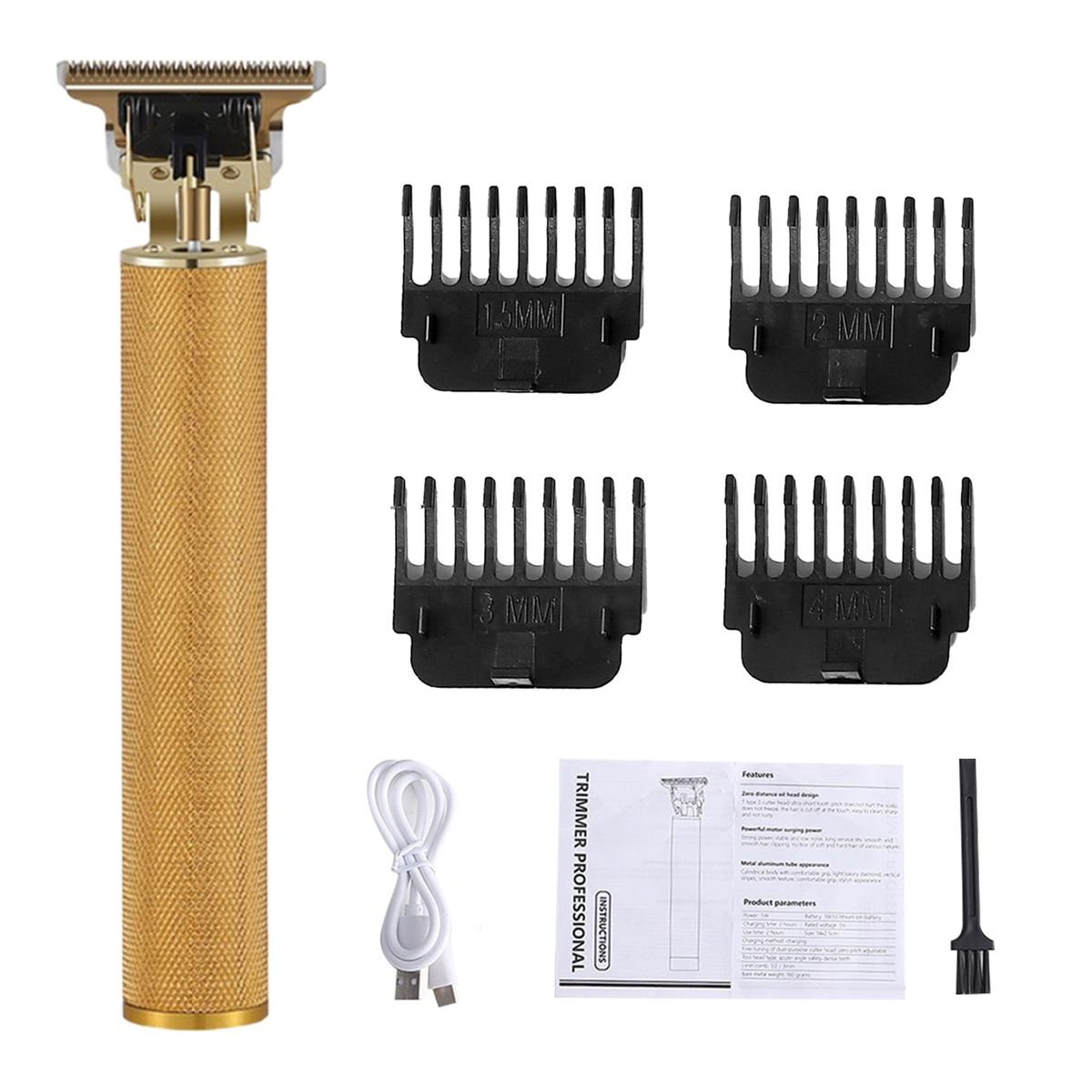 USB Electric Hair Cutting Machine Rechargeable Hair Clipper Man  Trimmer For Men Beard Retro Pet