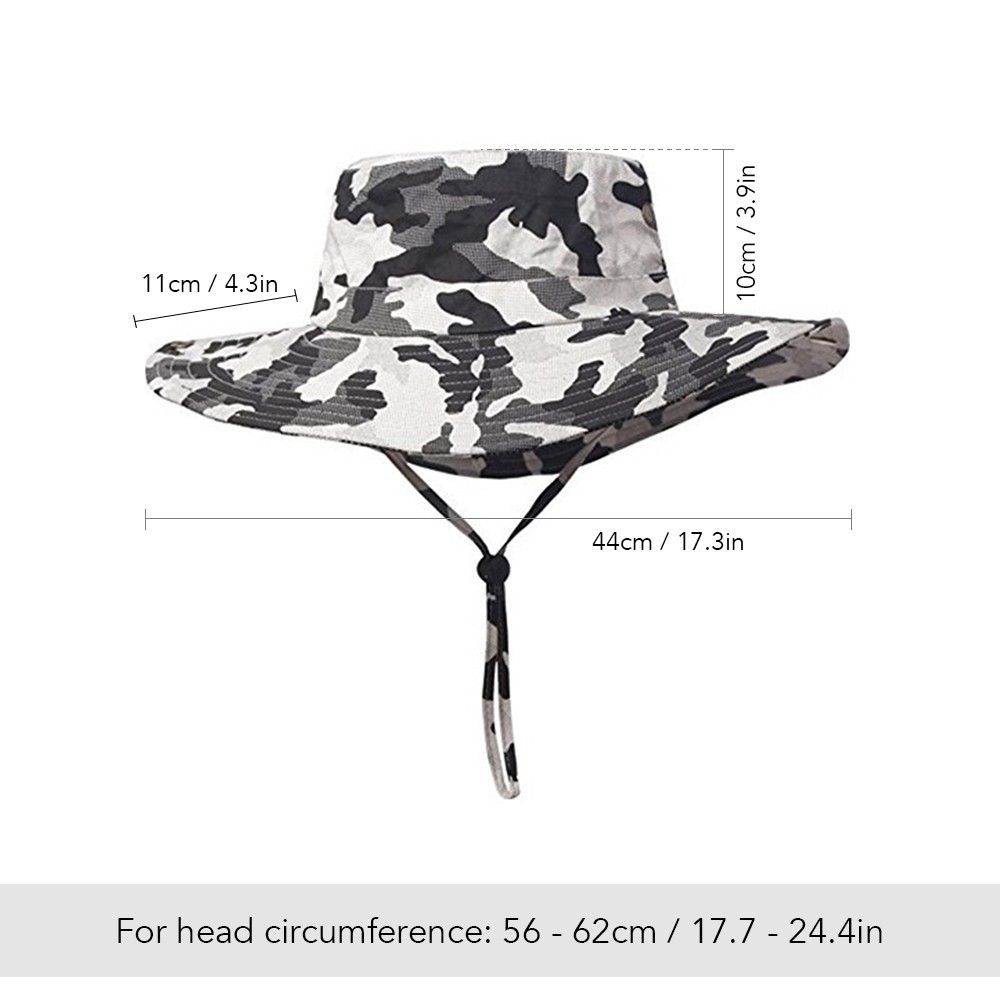 Outdoor Boonie Hat Wide Brim Breathable Hunting Fishing
