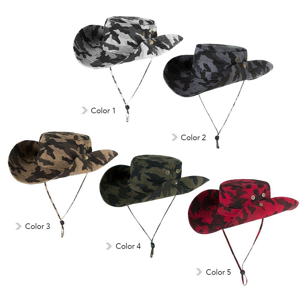 Outdoor Boonie Hat Wide Brim Breathable Hunting Fishing