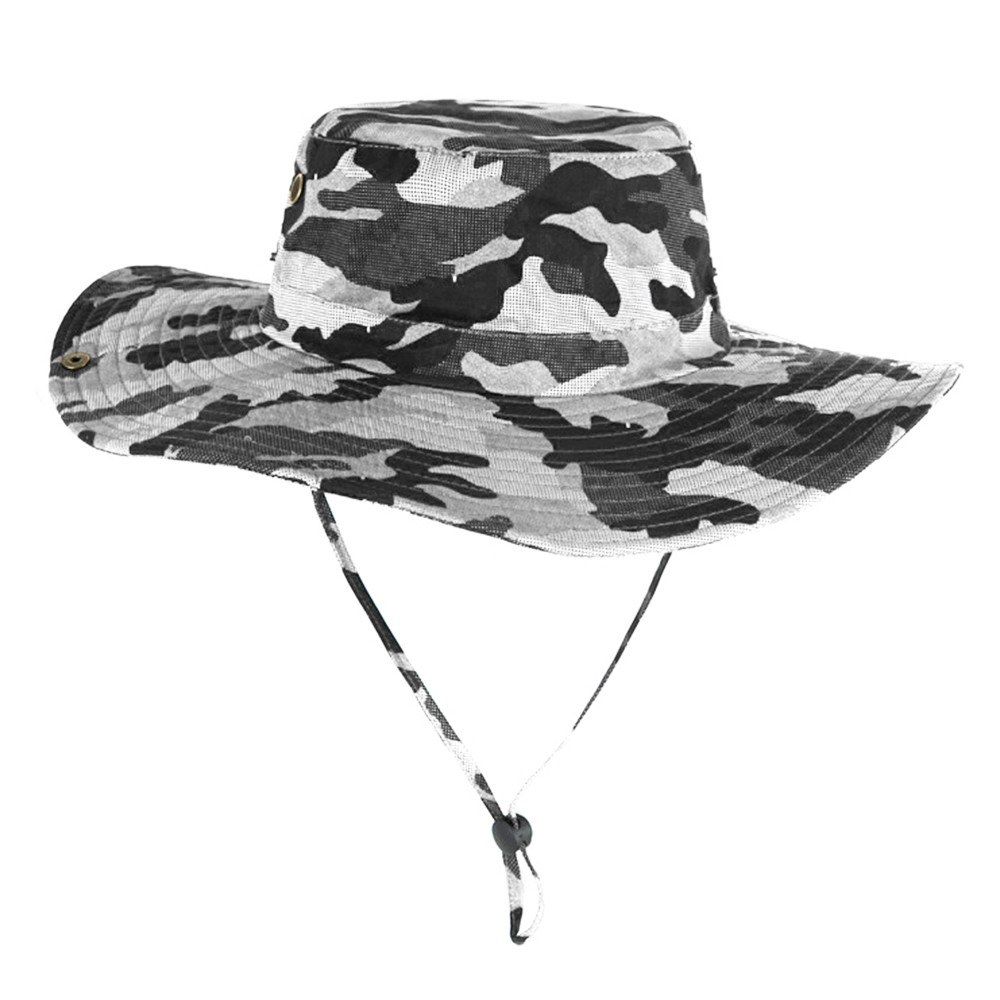 Outdoor Boonie Hat Wide Brim Breathable Hunting Fishing