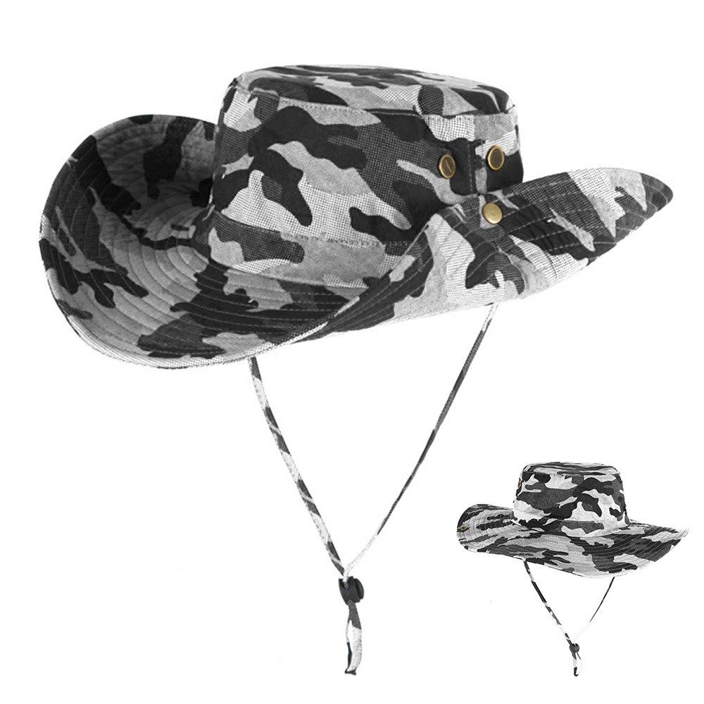 Outdoor Boonie Hat Wide Brim Breathable Hunting Fishing