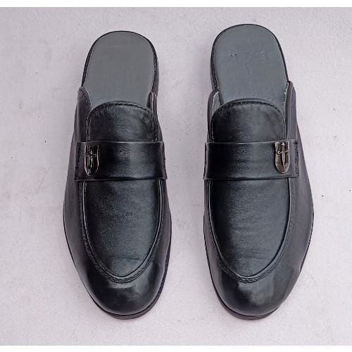 Men Leather Half Shoe