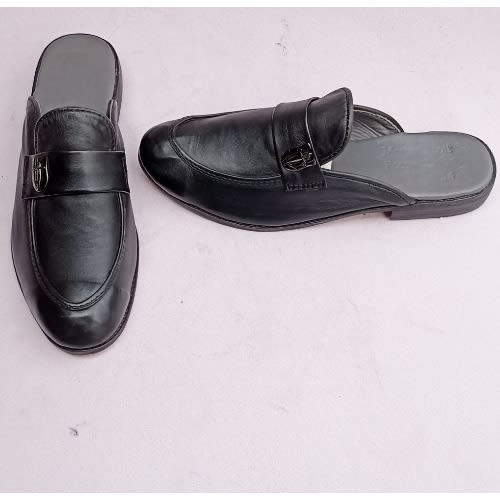 Men Leather Half Shoe