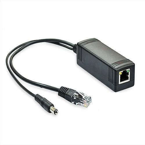 Active 12V POE Power Over Ethernet Splitter Adapter