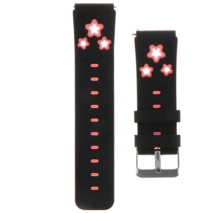 Replacement Childrens Silicone Watch Band Strap For A6 Strap Pink