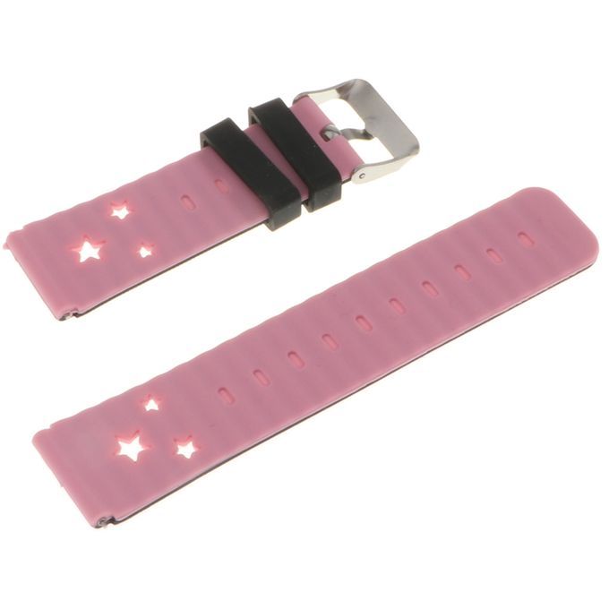 Replacement Childrens Silicone Watch Band Strap For A6 Strap Pink