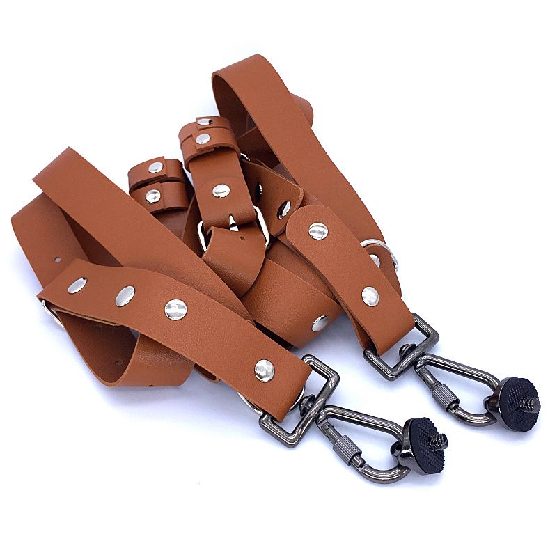 Travel Camera S Leather DSLR Double Shoulder Travel Camera S Pography Accessories For Canon Nikon Sony Samsung Fufi