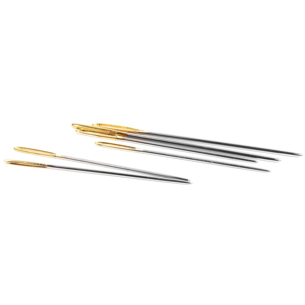 Large Carbon Steel Blunt Hand Sewing  For Knitting