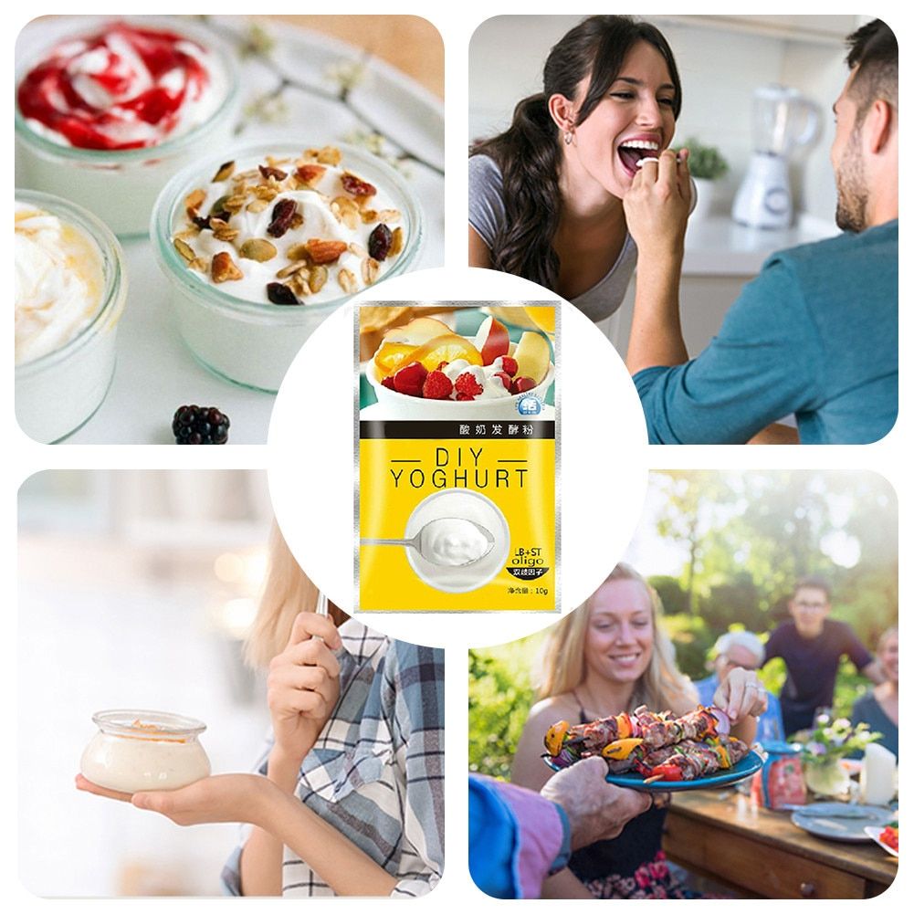 10 Pcs Yogurt Starter Parentchild Interaction Yogurt Making
