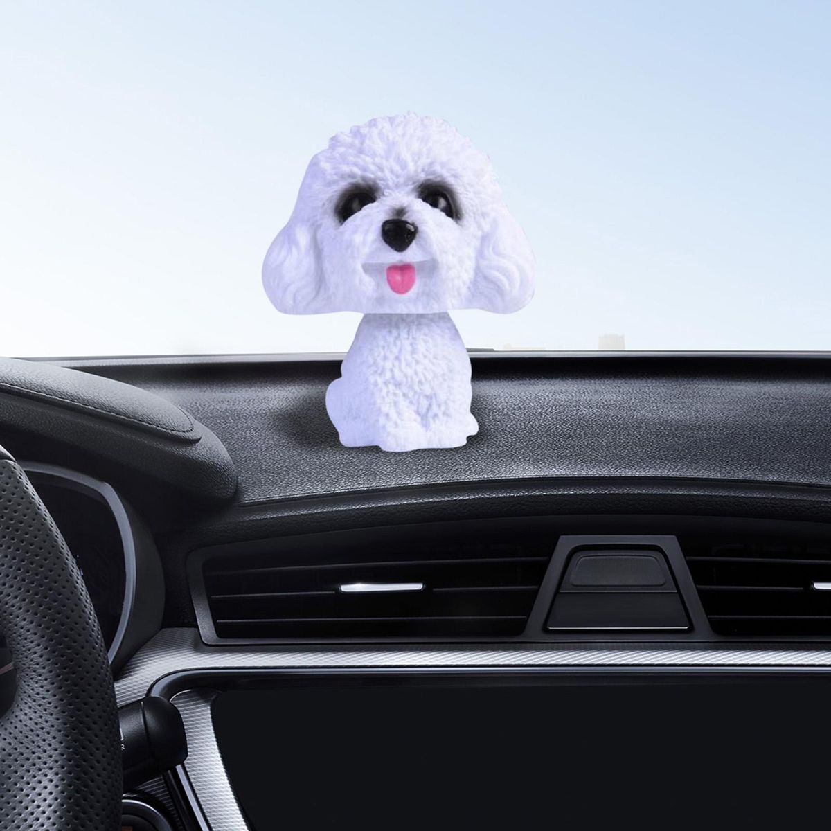 Car Shaking Head Dog Ornament Bobble Head Dog For Style A