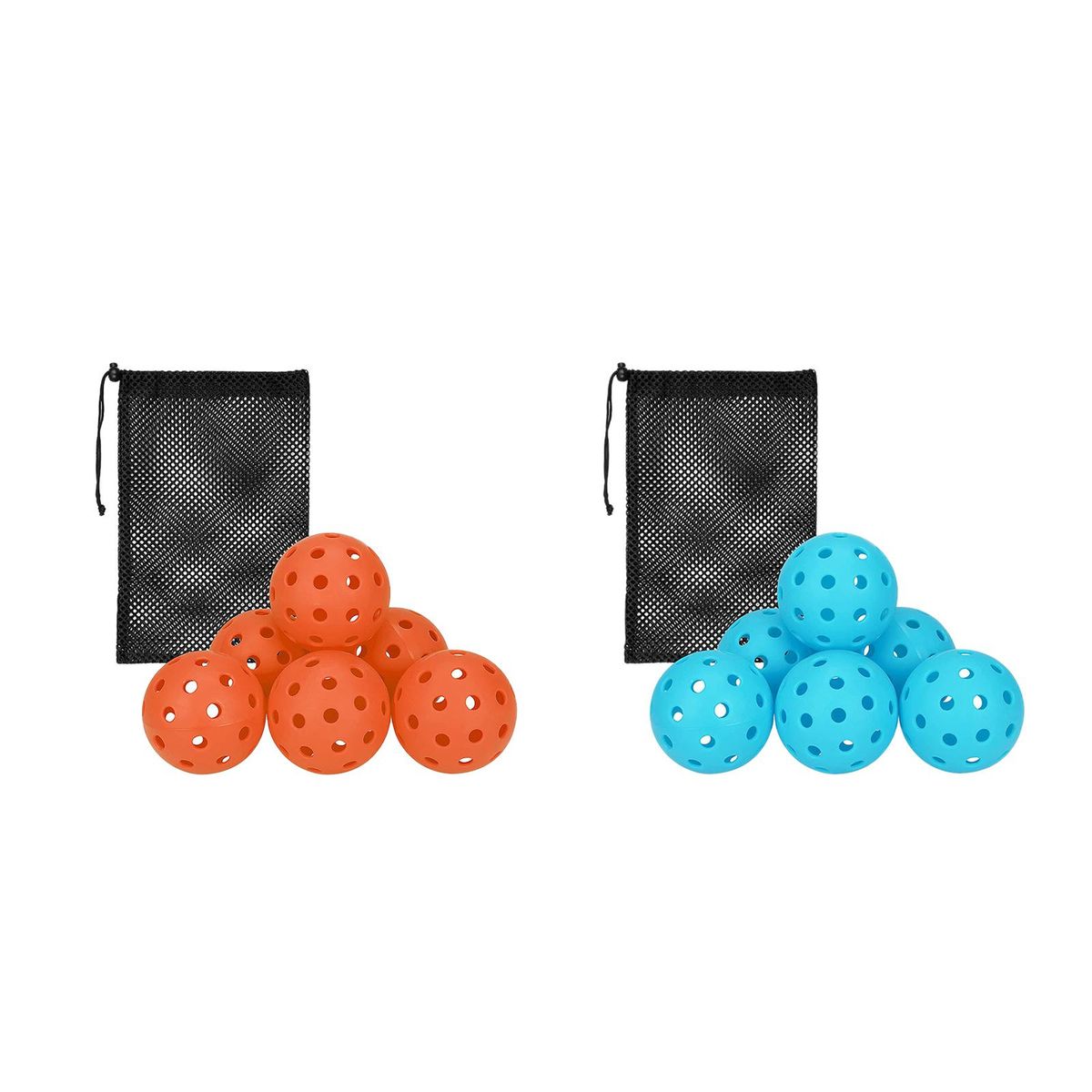 6Pcs Pickle Balls Durable Pickleball Balls For Adult