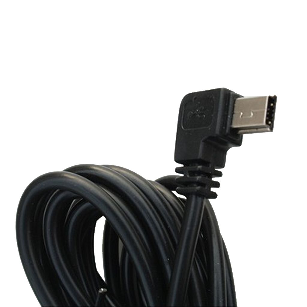 12v To 5v USB Car Charger Power Cord Adapter Cable For  Black