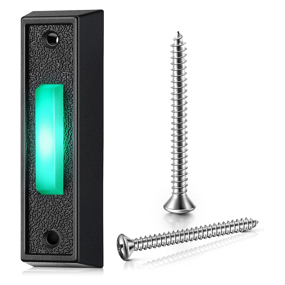 1PCS Wired Doorbell Button with LED Light, Replacement Of