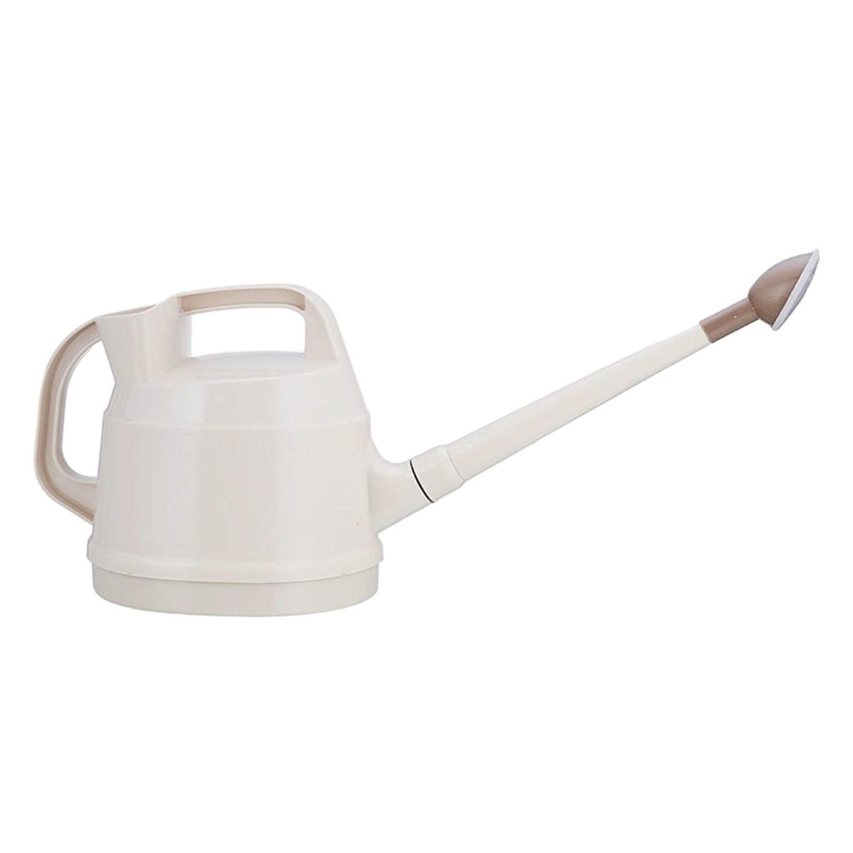 Control Water Flow with Long Spout Watering 4.5l Ergonomic Sprinkle Beige