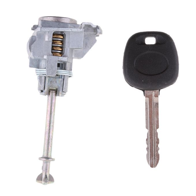 Car Vehicle Front Left Door Lock Cylinder With Key For Toyota Corolla