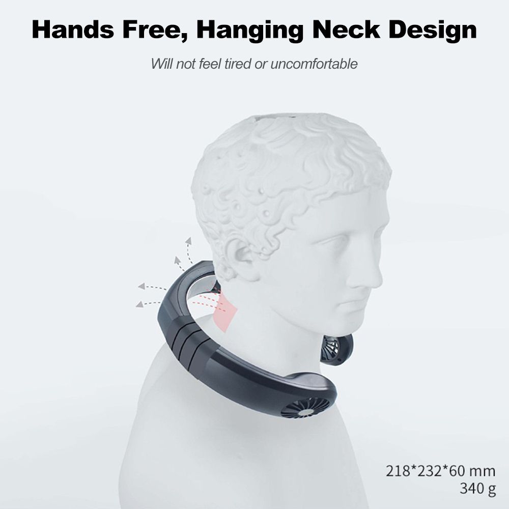 Portable Air Conditioner Fan Rechargeable USB Hanging Neck