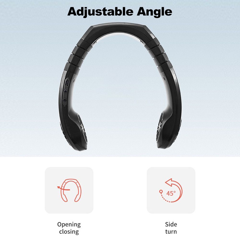 Portable Air Conditioner Fan Rechargeable USB Hanging Neck