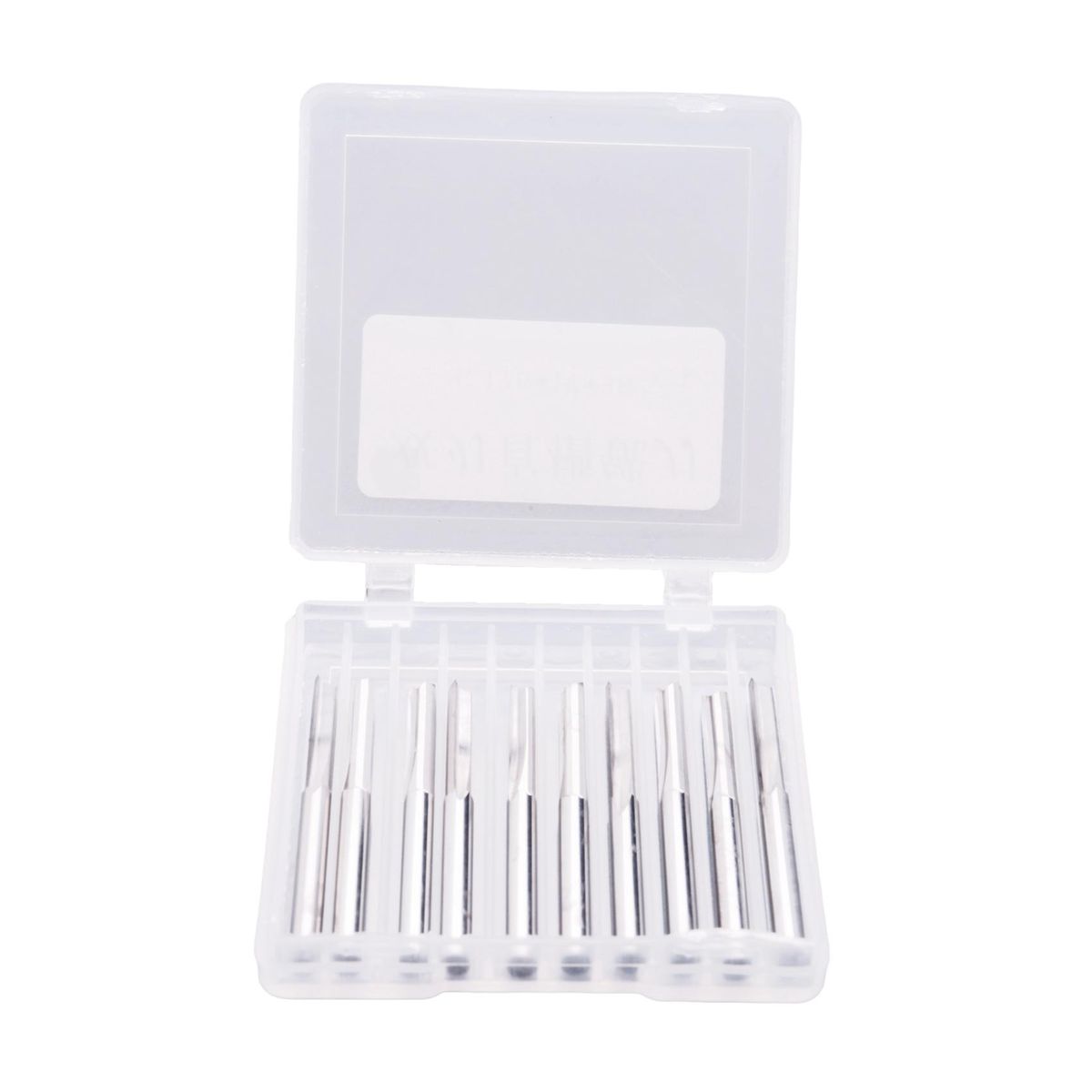 10Pcs 2 Flute Cnc Router Bits 3175Mm Straight Slot Tungsten Steel Milling  For Wood Mdf Plastic