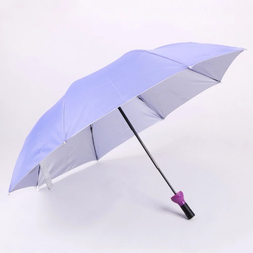 Wine Bottle Shaped Umbrella - Purple