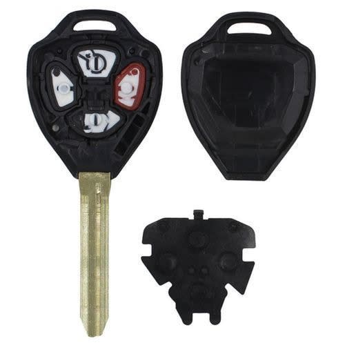 Toyota 4 Buttons Car Key Shell Replacement For 2007-2011 Toyota Camry, Avalon, Matrix, Rav