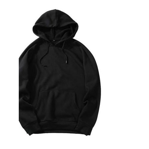 Plain Hoodie - Black