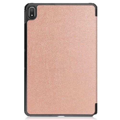 Leather Flip Case For Nokia T20 - Rose Gold