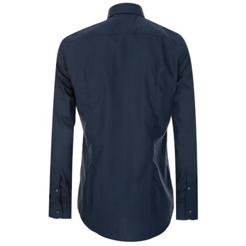 Men's Formal Dress Shirt  - Navy Blue