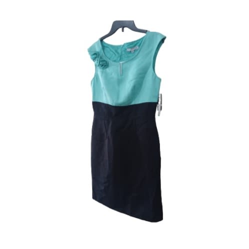 Women's Short Dress With Ruffled Rose Side Chest