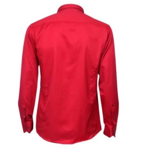 Men's Formal Dress Shirt  - Red