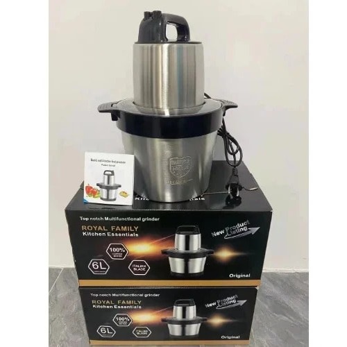 Yam Pounding Machine + Food Processor - 6L - 1200W