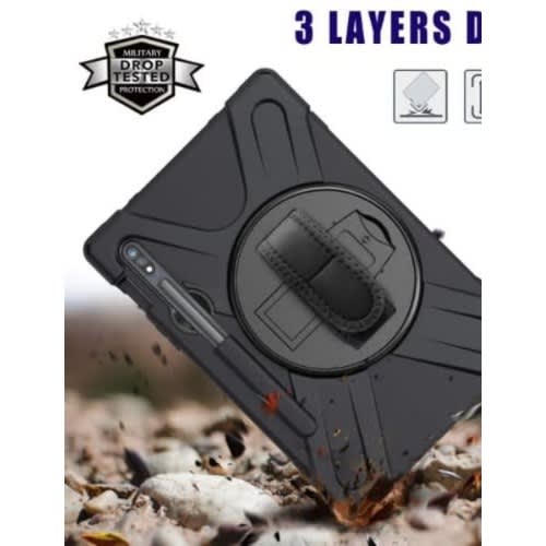 Rugged 3 Layer Armor Defender Tough Protective Case For Samsung Galaxy Tab S8 Plus