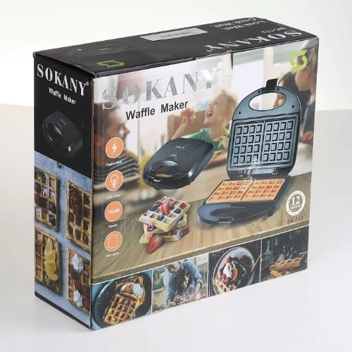 Sokany Waffle Maker Machine - 750W