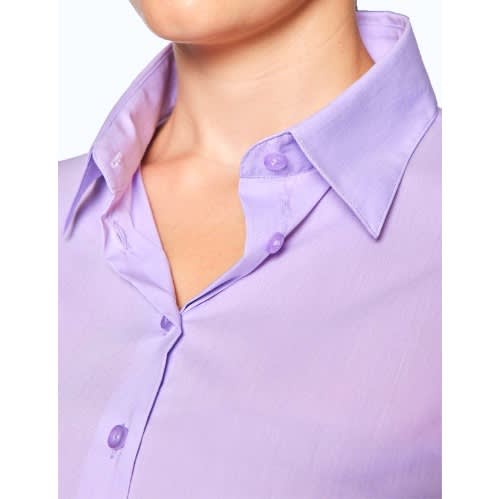 Ladies Formal Dress Shirt - Lilac