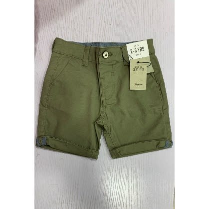 Boys Chinos Shorts - Green
