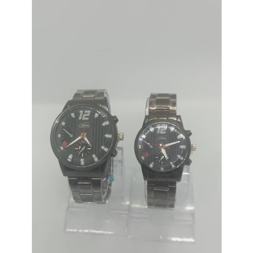 Couple Wristwatch - Black