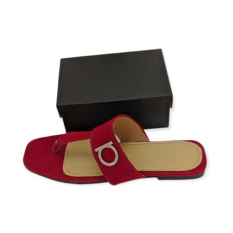 Women Denim Slip-on Slippers