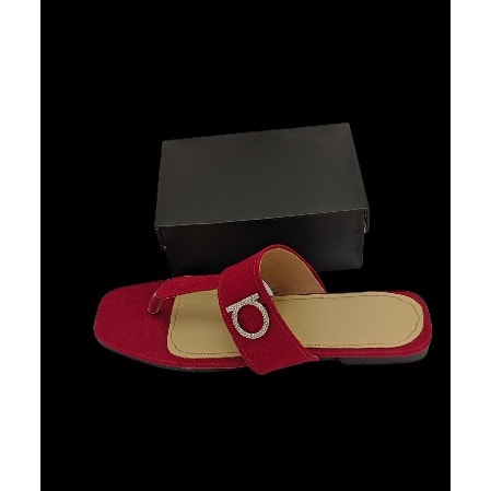 Women Denim Slip-on Slippers