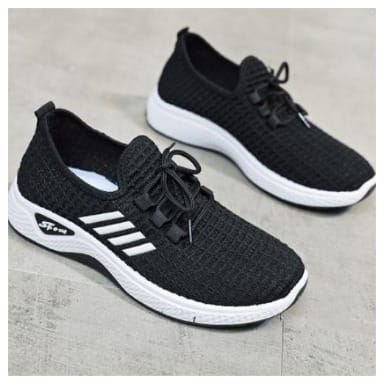 Ladies Sneakers - Black