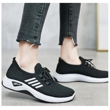 Ladies Sneakers - Black
