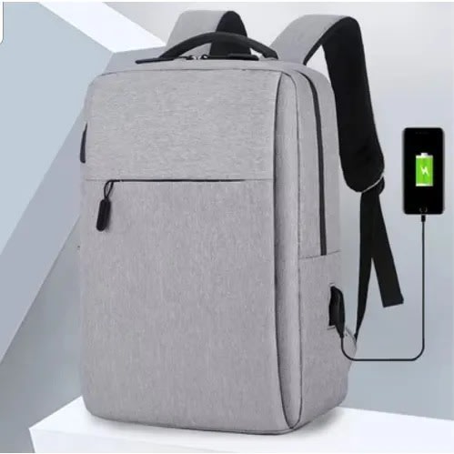 Travel Laptop Backpack With USB Port - 15.6