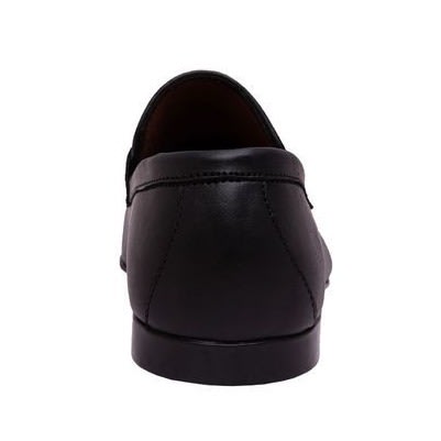 Formal Slip On Shoe With Chain Detail - Black
