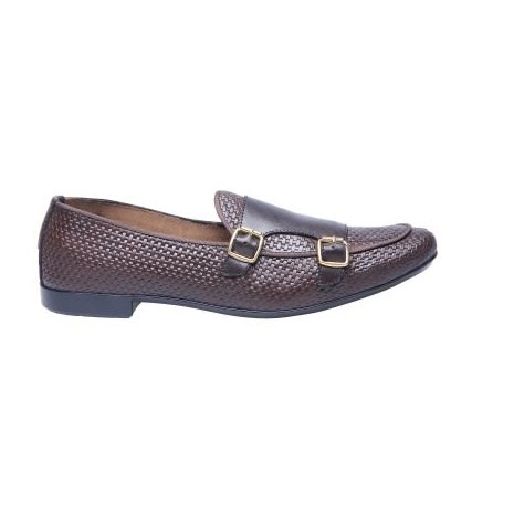 Slip-on With Monks Strap - Brown