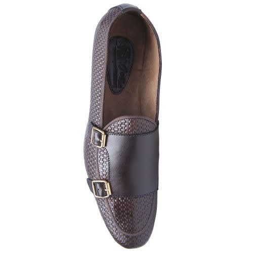 Slip-on With Monks Strap - Brown