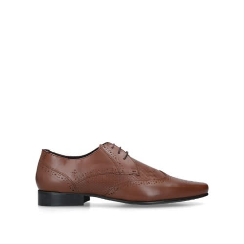 Fairleigh Leather Brogues - Tan Brown